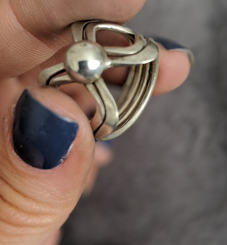 STERLING SILVER RING - Picture 2 of 3